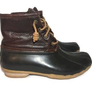 SPERRY 6 36 Leather Duck Waterproof Boots Winter